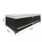 Bicama Solteiro Baú Carol Somopar