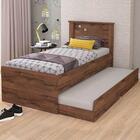 Bicama Solteiro Bianca Cimol Café