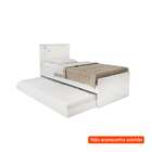 Bicama Solteiro Bibox Beatriz Branca