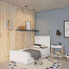 Bicama Solteiro Bibox Bruna Branca