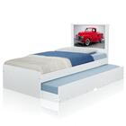 Bicama Solteiro Carro Classic Red