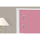 Bicama Solteiro Com Auxiliar Tebarrot Barcelona Branca/rosa