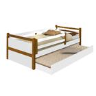 Bicama Solteiro Divaloto Com Grade De Proteção Bianca Branco/