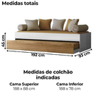 Bicama Solteiro Flex 3800 Plla