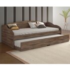 Bicama Solteiro Funny Iii Conquista Móveis Café Wood