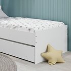 Bicama Solteiro Infantil  Branco