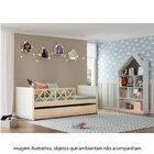 Bicama Solteiro Infantil Garden Com Grades Casatema Madeiraor