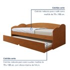 Bicama Solteiro Infantil Liz Cinamomo