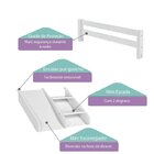 Bicama Solteiro Infantil Prime Com Kit Escadinha E Escorrega