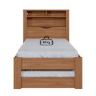 Bicama Solteiro Invicta Com Baú Jatobá