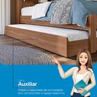 Bicama Solteiro Invicta Com Baú Jatobá