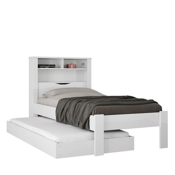 Bicama Solteiro Invicta Com Baú - Pr Móveis