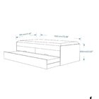 Bicama Solteiro/juvenil Bari Branco Branco