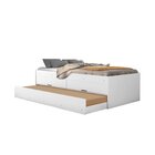 Bicama Solteiro/juvenil Bari Branco Branco