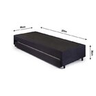 Bicama Solteiro King 96x203x28cm Suede E Colchão Auxiliar D23