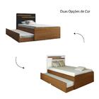 Bicama Solteiro Luana Carvalho/ Preto - Conquista