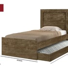 Bicama Solteiro Luara Castanho