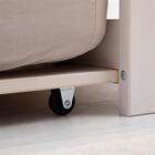 Bicama Solteiro Madeira Maciça Com Estrado Lorena - Branco