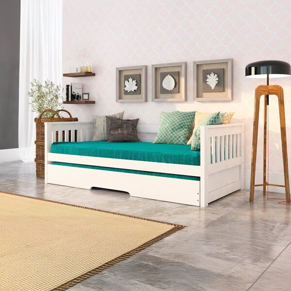 Bicama Solteiro Mission Estilo Sofá Em Madeira Maciça/mdf Bra