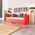 Bicama Solteiro Mission Estilo Sofá Em Madeira Maciça/mdf Ver