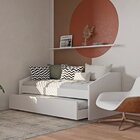 Bicama Solteiro Paralela  Branco