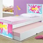 Bicama Solteiro Slime Menina Com Colchões