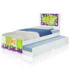 Bicama Solteiro Slime Menino Com Colchões