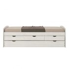 Bicama Solteiro Ulli Madeira Maciça Branca