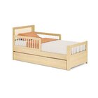 Bicama Solteiro Wave Infantil Reversível Led Com Rattan Grade