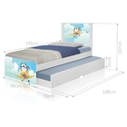 Bicama Ursinho Patrulheiro Com Colchões