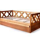 Bicama X Madeira Maciça Mogno Mel