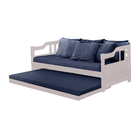 Bicama Zurique Retrô Madeira Maciça Branco - Php Mobilia