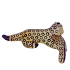 Bichinho Etnia Karajá - Onça Com Jacaré