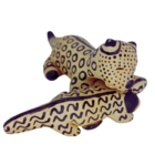 Bichinho Etnia Karajá - Onça Com Jacaré