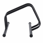 Bicicletário de Chão para Guardar Bicicletas Metal 35x25cm Preto