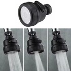 Bico Arejador Articulado Preto Torneira Móvel Giratório Flexí