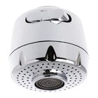 Bico Arejador Para Torneira Gourmet Duplo Jato Abs Cromado De