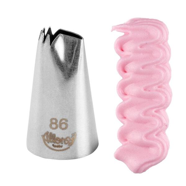 Bico Babado Para Confeitaria Em Aço Inox Allonsy