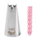 Bico Babado Para Confeitaria Em Aço Inox Allonsy