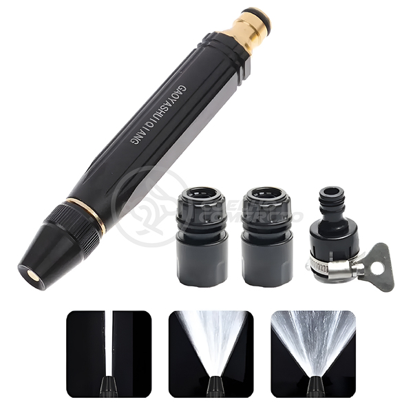 Bico De Alta Pressão Para Mangueira Ajustável Com Três Tipos