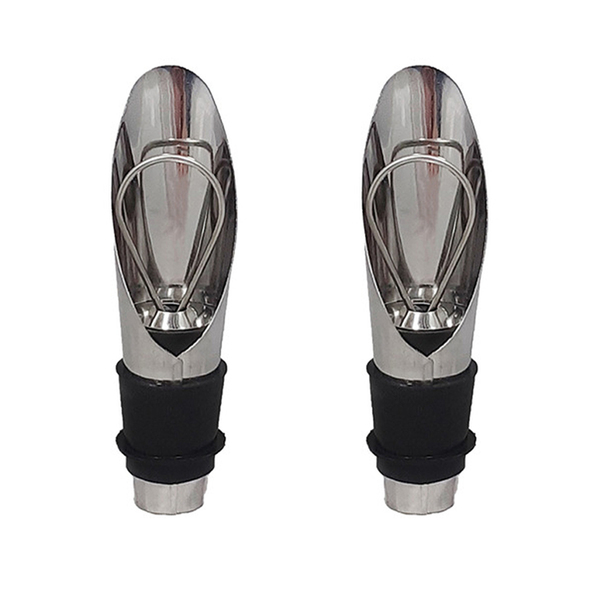 Bico Dosador Kit 2 Uni Garrafa Vinho Tampa Aerador Funil