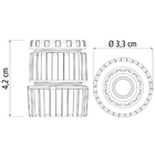 Bico Engate Rosqueado P/ Mangueira 1/2" Polegada Com Conxeão