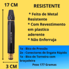 Bico Esguicho Alta Pressão Lavagem Veículos Jardim Irrigação