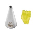 Bico Folha Para Confeitaria Em Aço Inox Allonsy