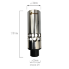 Bico Geiser Em Inox Para Fonte, Chafariz E Lago De 1.1/2" Ent