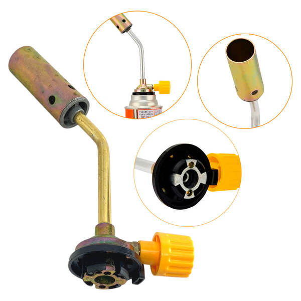 Bico Maçarico Multiuso Soldar Tubos E Acender Carvão