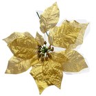 Bico Papagaio Enfeite Natal Dourado 23cm