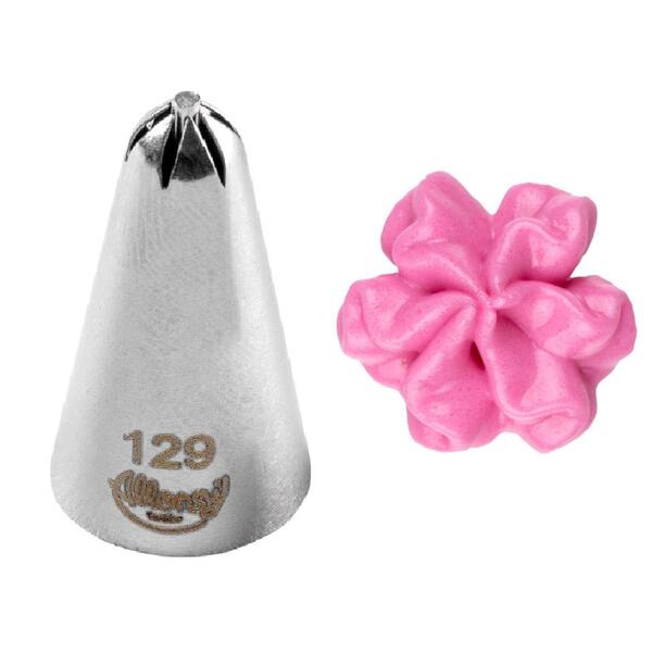 Bico Para Confeitar Flor De Pitanga Em Aço Inox Allonsy