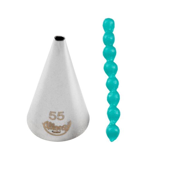 Bico Para Confeitar Perlê Em Aço Inox Allonsy