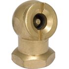 Bico Para Encher Pneu Simples 1/4" Npt Latão - Vonder